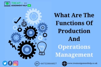 What Are The Functions Of Production And Operations Management