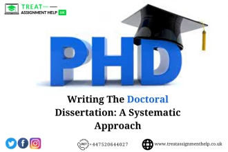 Writing The Doctoral Dissertation: A Systematic Approach